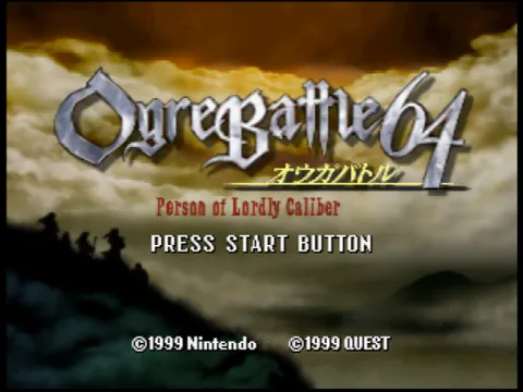 Ogre Battle 64 – Titulní obrazovka
