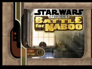 Star Wars Episode I: Battle for Naboo – Titulní obrazovka