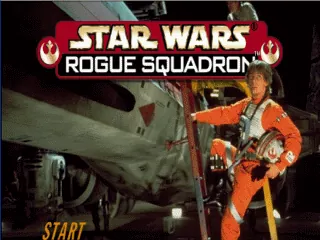 Star Wars: Rogue Squadron – Titulní obrazovka