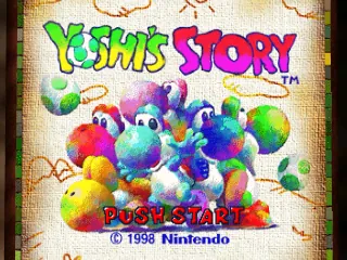 Yoshi's Story – Titulní obrazovka