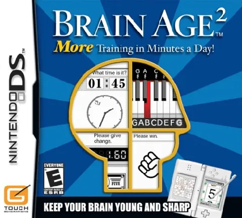 Brain Age 2: More Training in Minutes a Day! – boxart