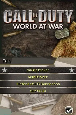 Call of Duty: World at War – In-game