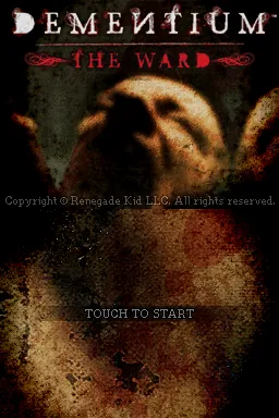 Dementium: The Ward – Titelbildschirm