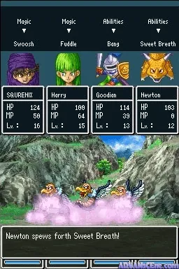 Dragon Quest V: Hand of the Heavenly Bride – In-game