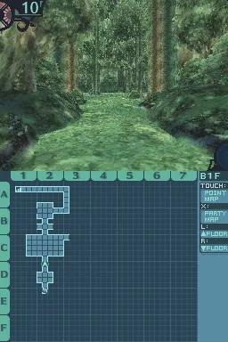 Etrian Odyssey – Ze hry