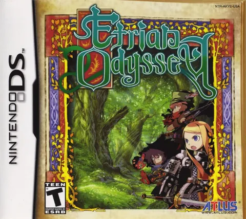 Etrian Odyssey – boxart