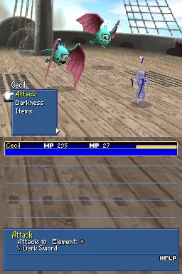 Final Fantasy IV – En jeu