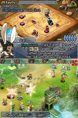 Final Fantasy XII: Revenant Wings – En jeu