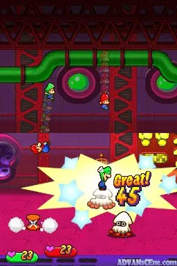 Mario & Luigi: Partners in Time – Ze hry