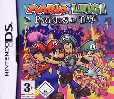 Mario & Luigi: Partners in Time – boxart