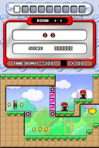 Mario vs. Donkey Kong 2: March of the Minis – In-game