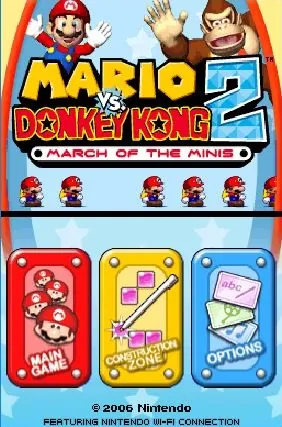 Mario vs. Donkey Kong 2: March of the Minis – In-game