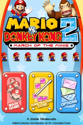 Mario vs. Donkey Kong 2: March of the Minis – In-game