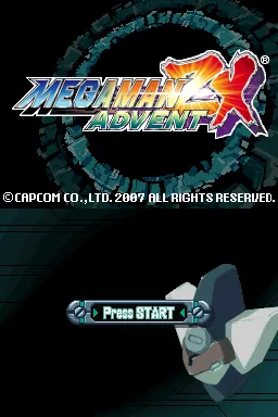 Mega Man ZX Advent – Titelbildschirm