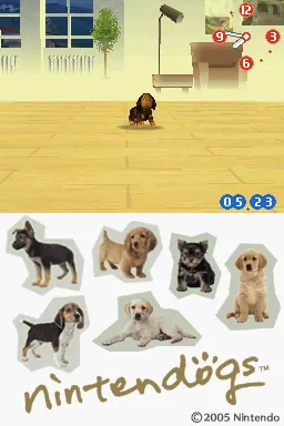 Nintendogs – Title screen