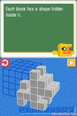 Picross 3D – In-game