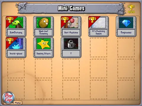 Plants vs. Zombies – Ze hry