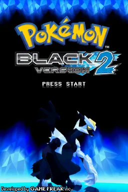 Pokemon: Black Version 2 – Titelbildschirm