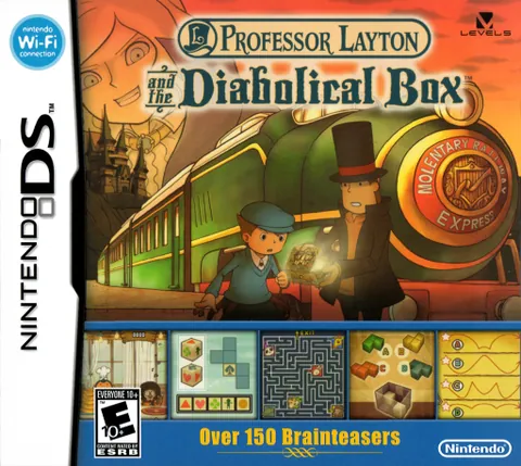 Professor Layton and the Diabolical Box – boxart