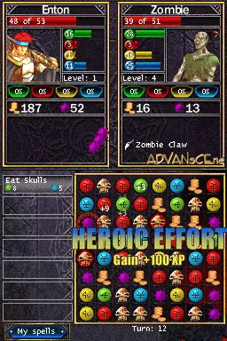 Puzzle Quest: Challenge of the Warlords – Ze hry