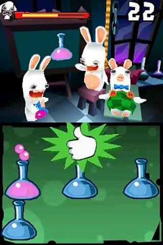 Rayman Raving Rabbids – In-game