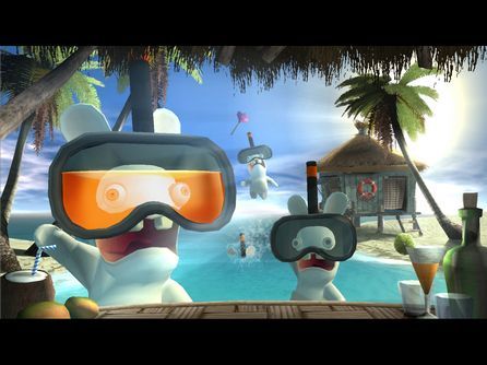 Rayman Raving Rabbids – In-game