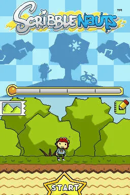 Scribblenauts – Titulní obrazovka