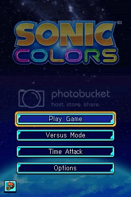 Sonic Colors – Écran-titre
