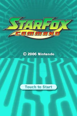 Star Fox Command – Title screen