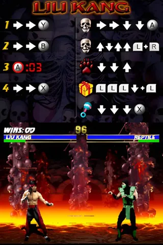 Ultimate Mortal Kombat – In-game