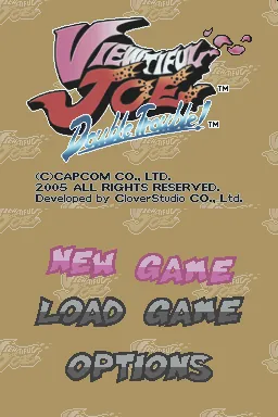 Viewtiful Joe: Double Trouble! – Écran-titre