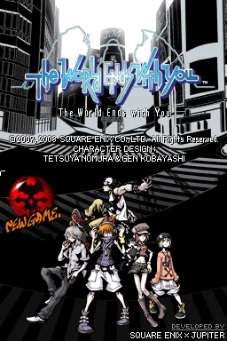 The World Ends with You – Titelbildschirm