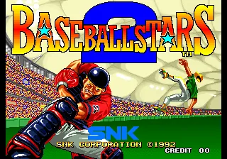 Baseball Stars 2 – Titelbildschirm