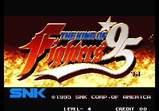 The King of Fighters '95 – Titelbildschirm