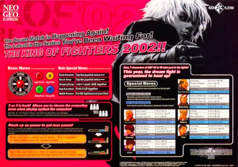 The King of Fighters '98 / 2002 – boxart