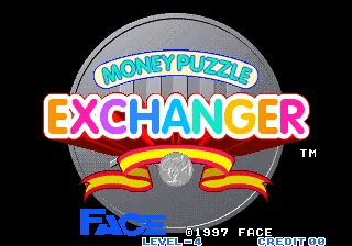 Money Puzzle Exchanger – Titulní obrazovka