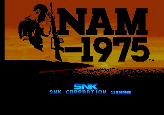 NAM-1975 – Titelbildschirm