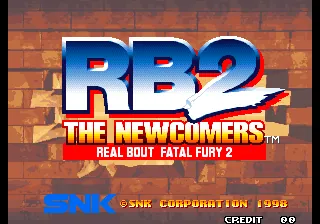 Real Bout Fatal Fury – Titelbildschirm