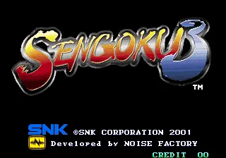Sengoku 3 – Titulní obrazovka