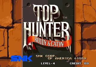 Top Hunter – Titulní obrazovka