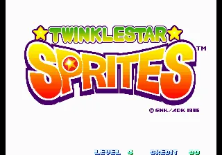 Twinkle Star Sprites – Titelbildschirm