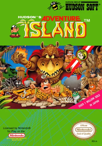Adventure Island – boxart