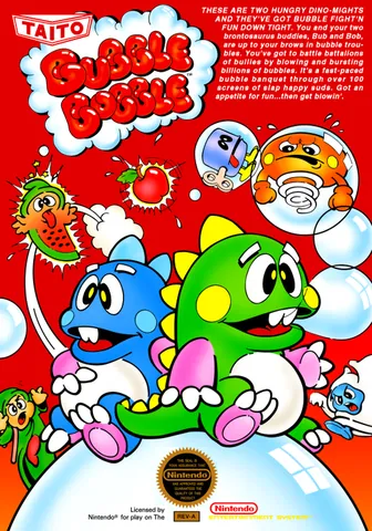 Bubble Bobble – boxart