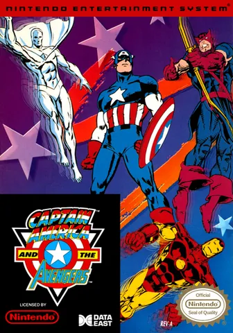 Captain America and the Avengers – boxart