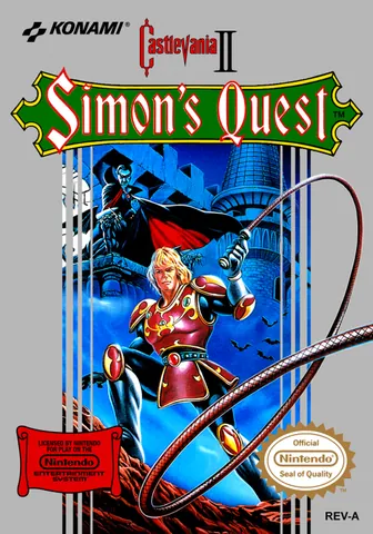 Castlevania II: Simon's Quest – boxart
