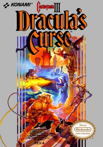 Castlevania III: Dracula's Curse – boxart