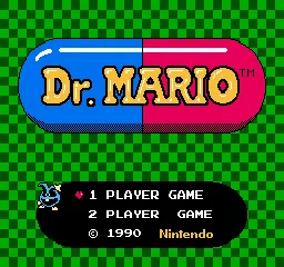 Dr. Mario – Titulní obrazovka