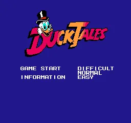 DuckTales – Title screen