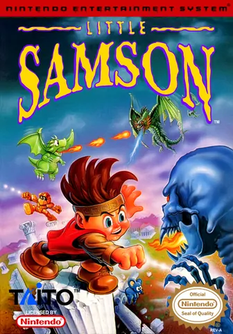 Little Samson – boxart
