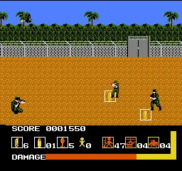 Operation Wolf – In-game
